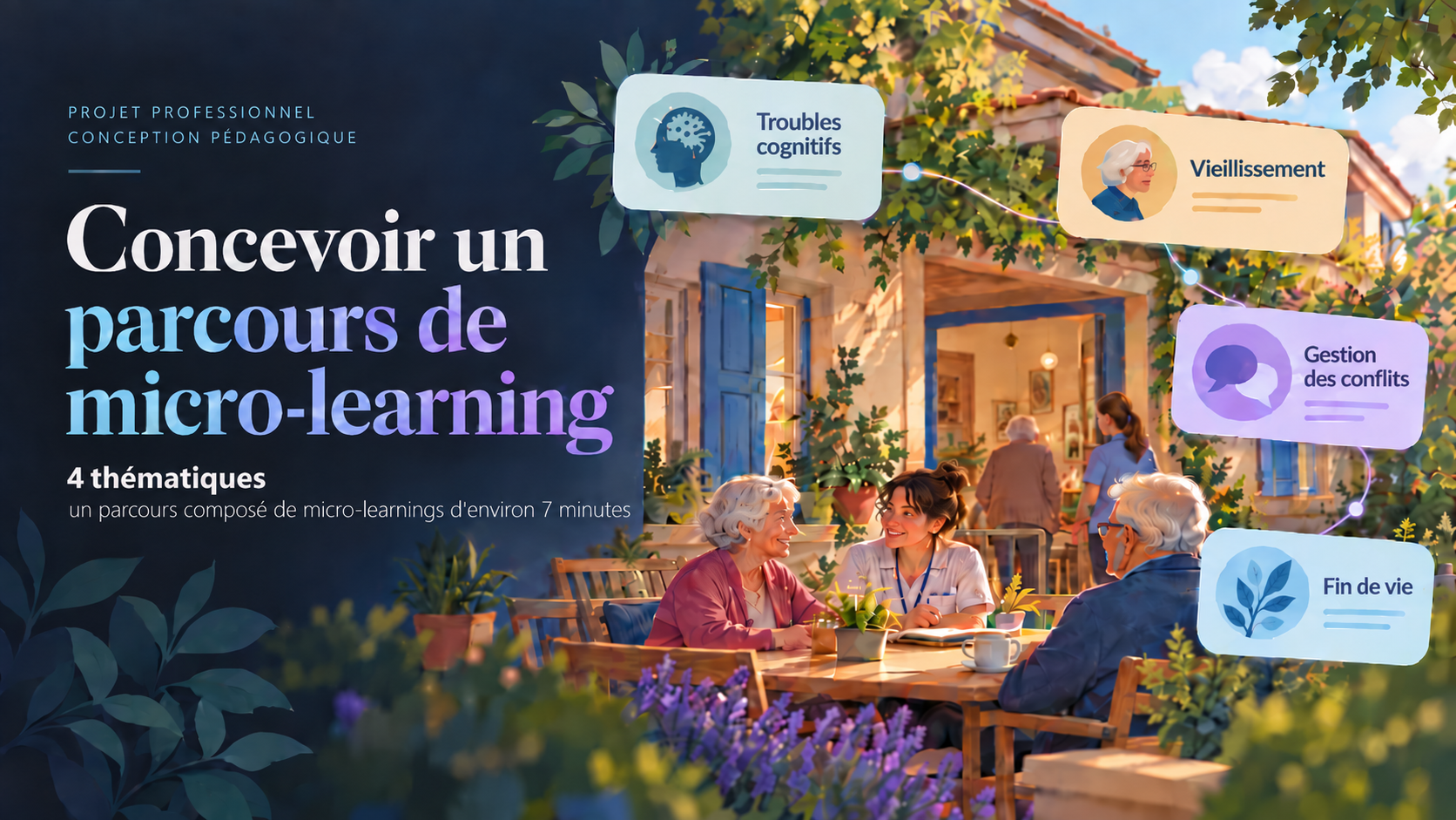Aperçu du projet Concevoir un parcours de micro-learning